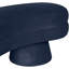 Banc rembourré en velours bleu marine Zenna-1821666961