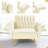 Siemon Velvet Accent Chair with Ottoman-954392196