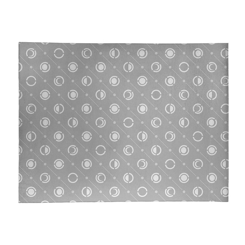 Chenille Geometric Indoor Rug, Rectangle 8' x 10'