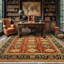 Rectangle: tapis intérieur / extérieur 7 pi 10 po x 9 pi 10 po
