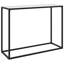 Eunita Glass Top Console Table-61751234-61910713