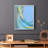 Circulating Flow I Framed Print - Solid Wood-283550523-283550527