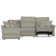 3 - Piece Power Reclining Sectional with 1 Lay-Back Chaise and 1 Lay-Flat Recliner