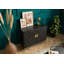 DIAMOND 98cm Solid Wood Sideboard-100647364
