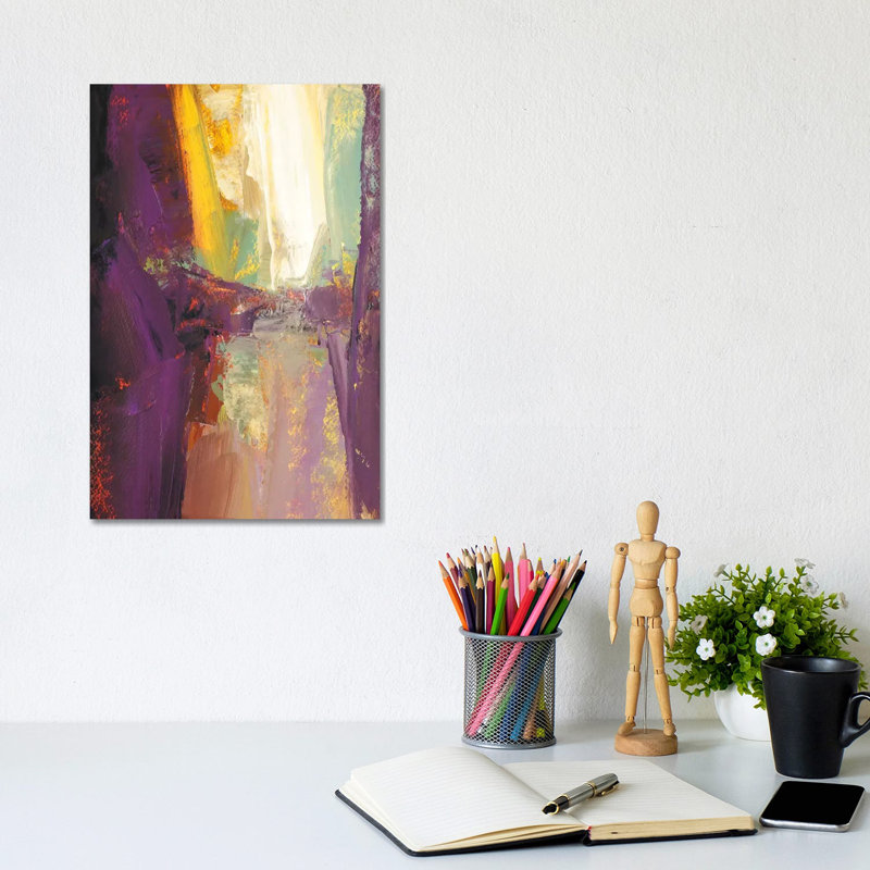 Violet Falls by Martin Shire - Wrapped Canvas Gallery-Wrapped Canvas Giclée, 20.32 cm H x 30.48 cm W