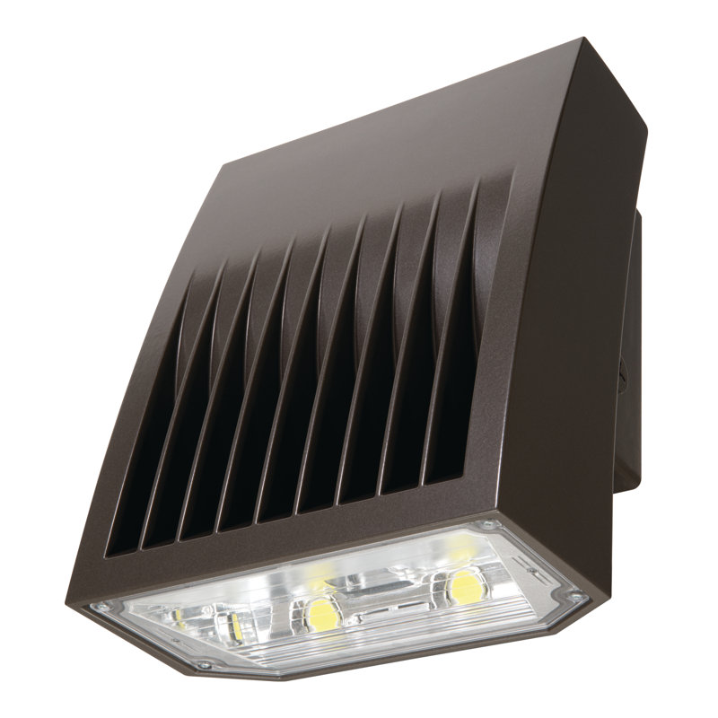 Crosstour 58-Watt LED Outdoor Security Wall Pack with Motion Sensor