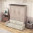 Queen Murphy Bed with LED Lights