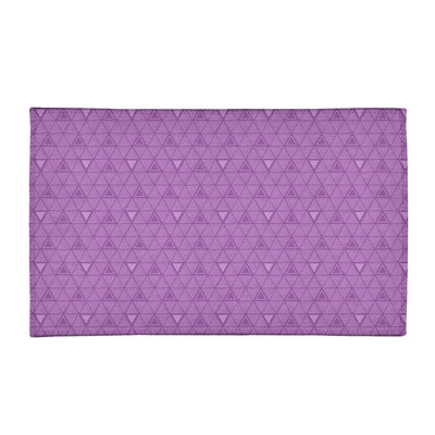 Chenille Geometric Indoor Rug