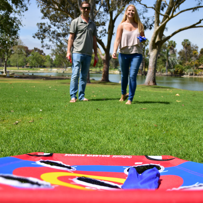 Jeu de lancer GoSports Bullseye Bounce Cornhole - 3 pi x 2 pi