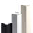 Tava 48" L X 36" W X 77.5" H Rectangular Corner Pivot Shower Kit In Chrome Finish-121487410