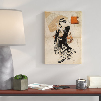Utagawa - Wrapped Canvas Painting