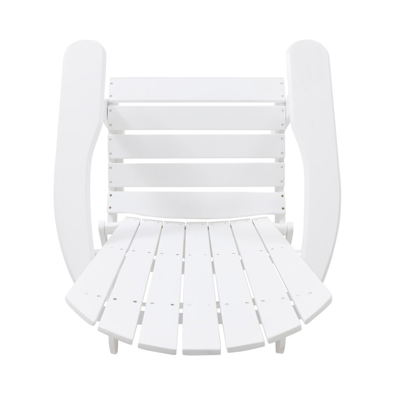 Kalicki Outdoor Adirondack Chair, White