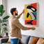 Geometric Orca Modern - Wrapped Canvas-708204553-708204784