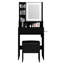 Ensemble de coiffeuse avec tabouret Herdon -1928634037