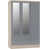 Grey Gloss/Light Oak Effect Veneer