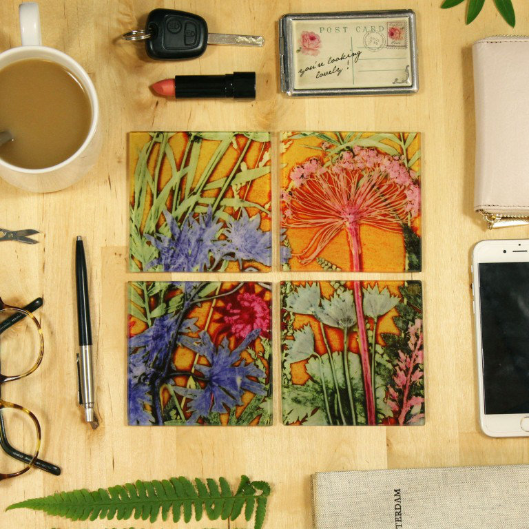 Sorenson Glass Square 1 Piece Coaster