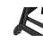 Outdoor Lounge Chair With 5 Positions, Wheels, Cup Holder, Black For Patio, Deck, Pool, Garden, Poolside Patio Chaise Wheels & Poolside,-431552057