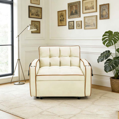 1 canapé-lit pliable polyvalent en 3 longueurs
