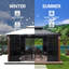 4m x 3.5m Aluminium Patio Gazebo