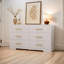 Commode de chambre à coucher avec 6 tiroirs de rangement-306770920