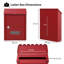 Steel Wall Mounted Post Box-133674618