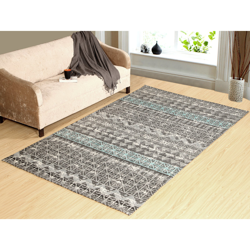 Ranck Geometric Indoor Rug, Runner 2' x 7'6"