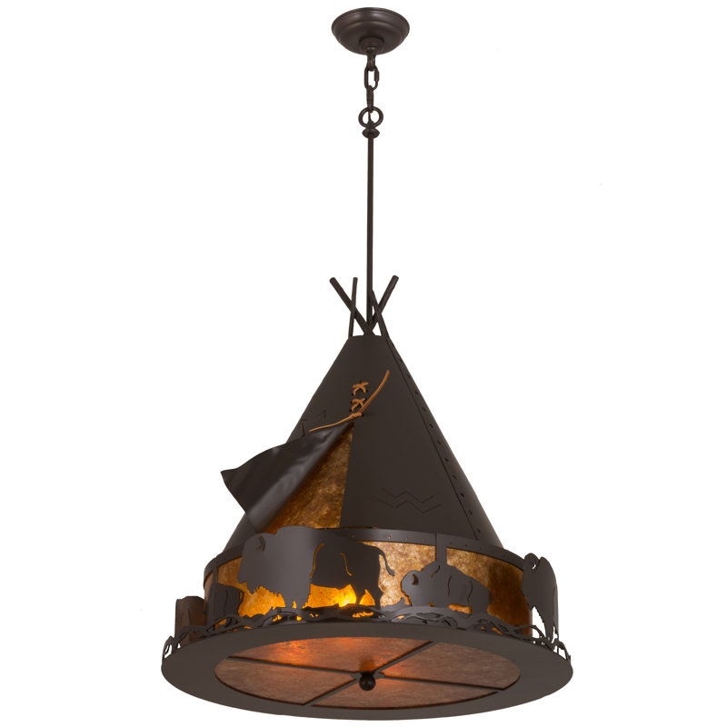 Rustic Lodge 4 - Light Pendant