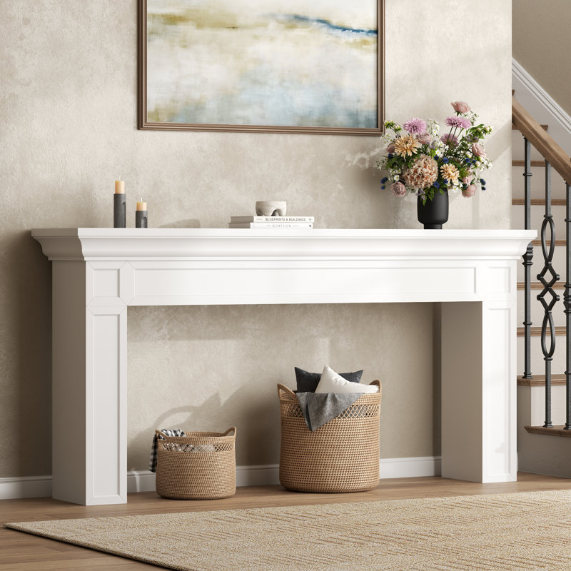 63" Narrow Long Console Tables, Modern Sofa Table Behind The Couch, Entryway Table for Living Room