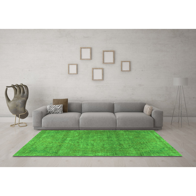 Emberrose Performance Oriental Indoor Rug, Round 7'