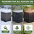Balconera 240 Gallon Resin Outdoor Deck Box With Lock-126062948-128794814