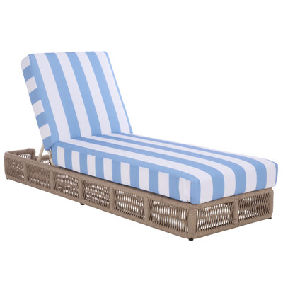 Langley 25" Patio Chaise Lounge