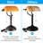 14.96" Bankers Desk Lamp with Pull Chain Switch Plug in Fixture,Vintage Desk Lamps,Library Lights