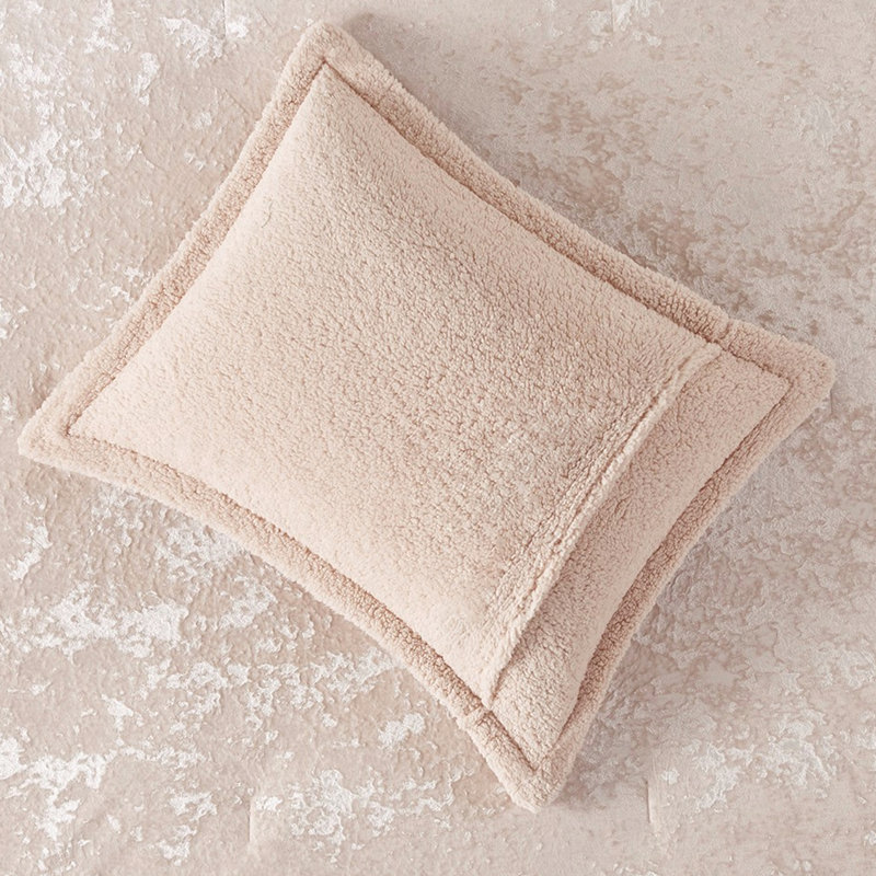 Soft Crushed Velvet Bedding With Fill And Back Comforter