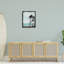 «Summer Beach Silhouette», art mural encadré sur toile flottante par Linda Baliko-1082349324-1082349315