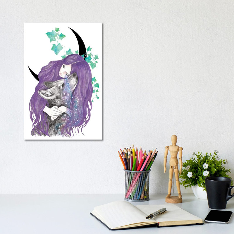 Cosmic Tears by Andrea Hrnjak - Wrapped Canvas Gallery-Wrapped Canvas Giclée, 20.32 cm H x 30.48 cm W
