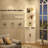 Modern Style Wooden White Corner Shelf With Doors,70.9" Tall Corner Bookshelf,5-tier Storage Cabinet With Doors,corner Cabinet With Led Light For Small Space-1087854132