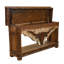 Commode d'appoint en bois massif