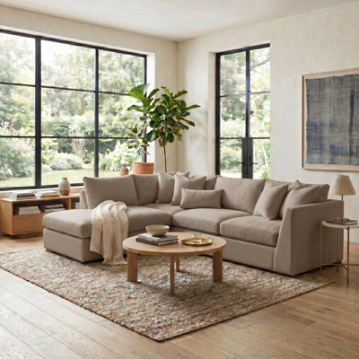 Humberto 115" Wide Sofa & Chaise