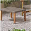 Fauteuil en bois et osier Hampton