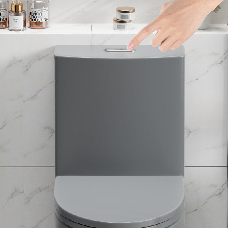 Housse de siège de toilette Seren, Gris clair