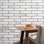 The New Palm Beach By Krista Watterworth Brick White Polished Marble Mosaic