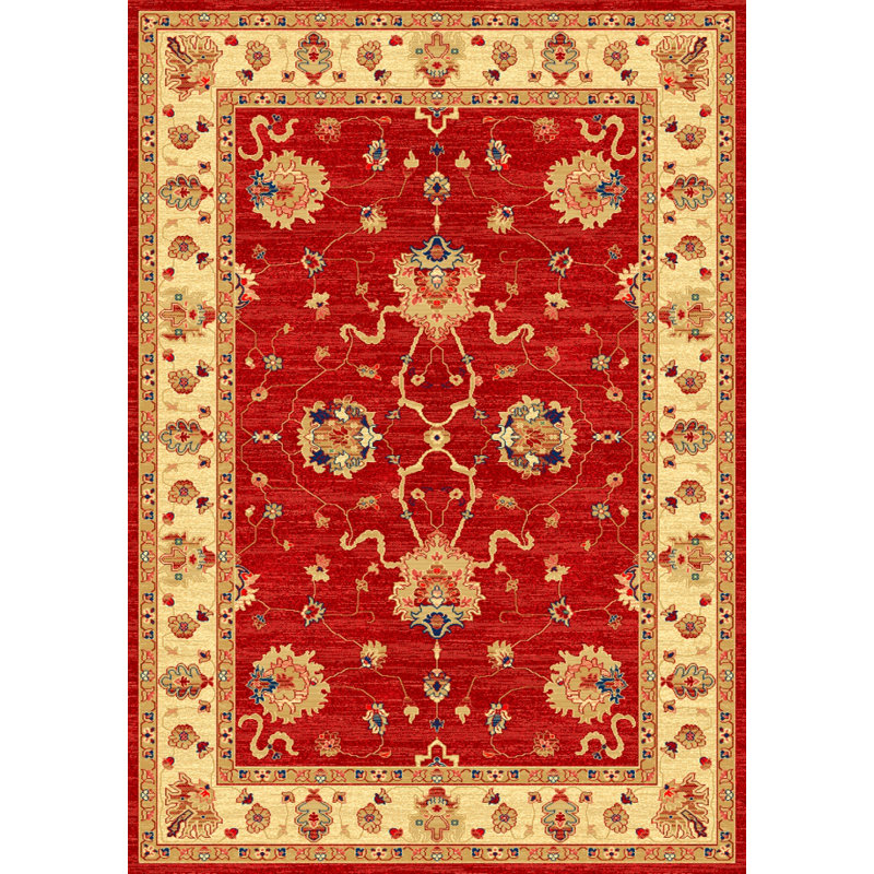 Oriental Wool Area Rug, Rectangle 120 x 180cm