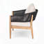 Fauteuil club d'extérieur en bois d'acacia-799198431