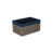 Grey Basket/Navy Lining