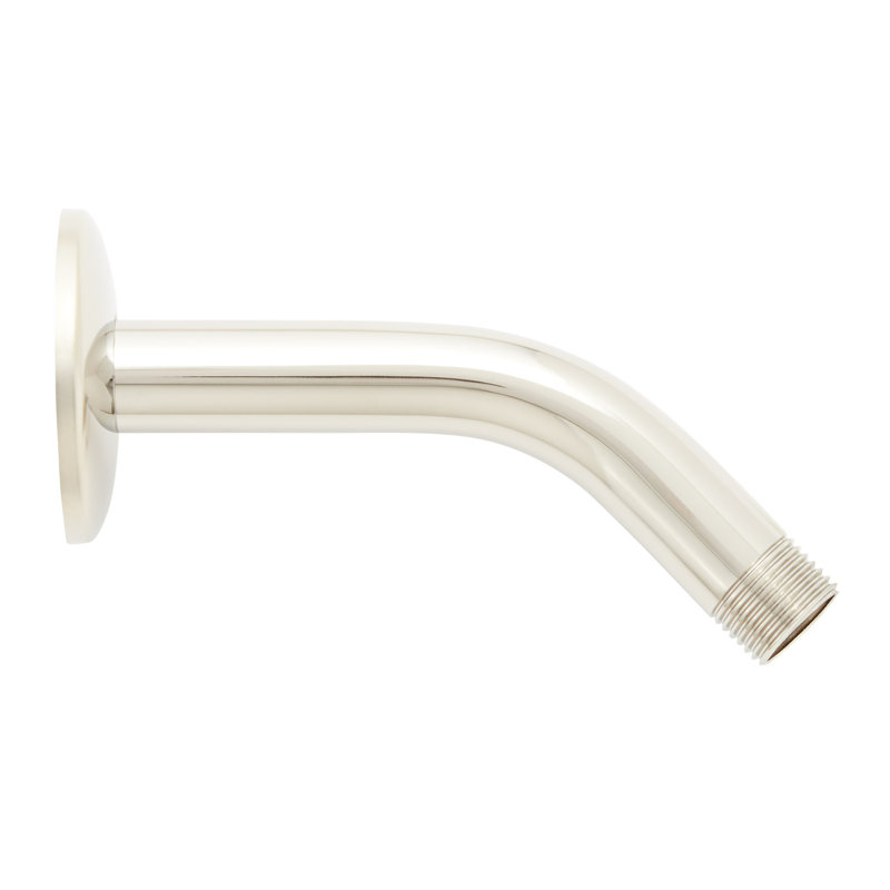 6" Standard Shower Arm, Polished Nickel