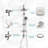 8-Inch Shower System With Hand Shower And Rain Shower Head-107125484