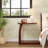 Daniah 24.8 Height Solid Wood Side Table End Table