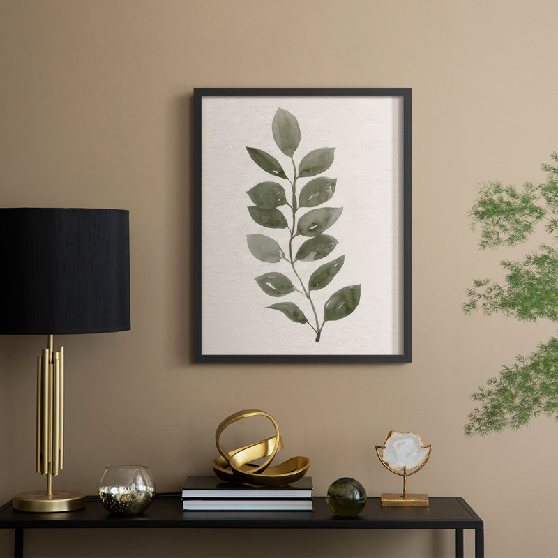 " Summer Cutting I ", Black, 21" H x 17" W
