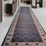 Wool Oriental Area Rug in Ivory