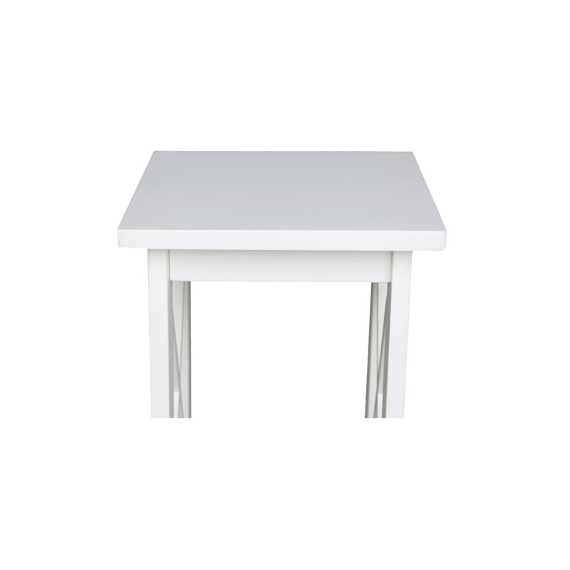 Eamon Plant Stand, White, 36" H x 12" L x 12" D